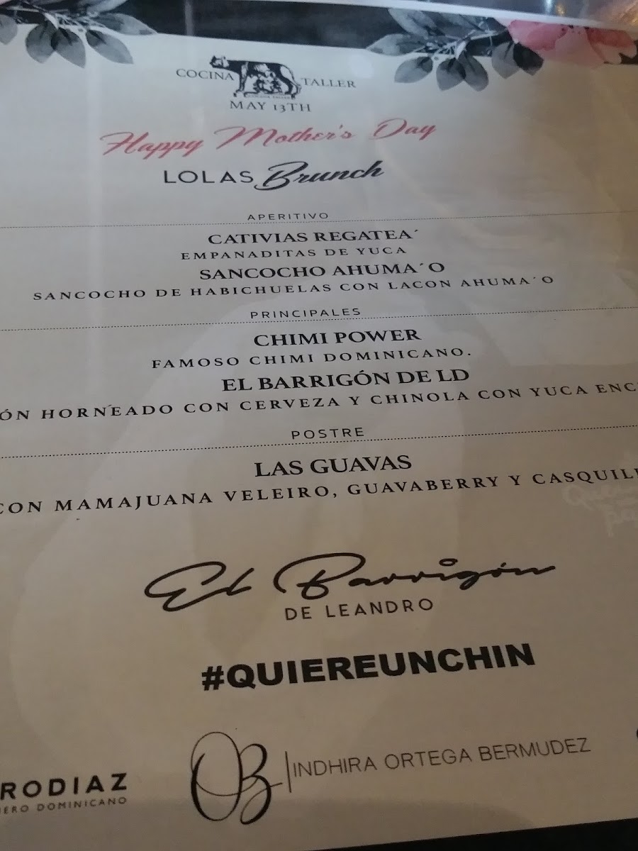Taller Cocina Menu - Image 4